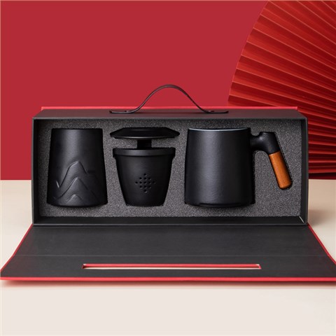 筆筒茶杯禮盒|送客戶什么禮品好