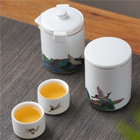 白鶴瓷具套裝|高檔禮品推薦