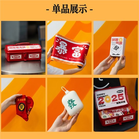 【新年發(fā)大財】2025新年原創(chuàng)禮盒 |新年伴手禮