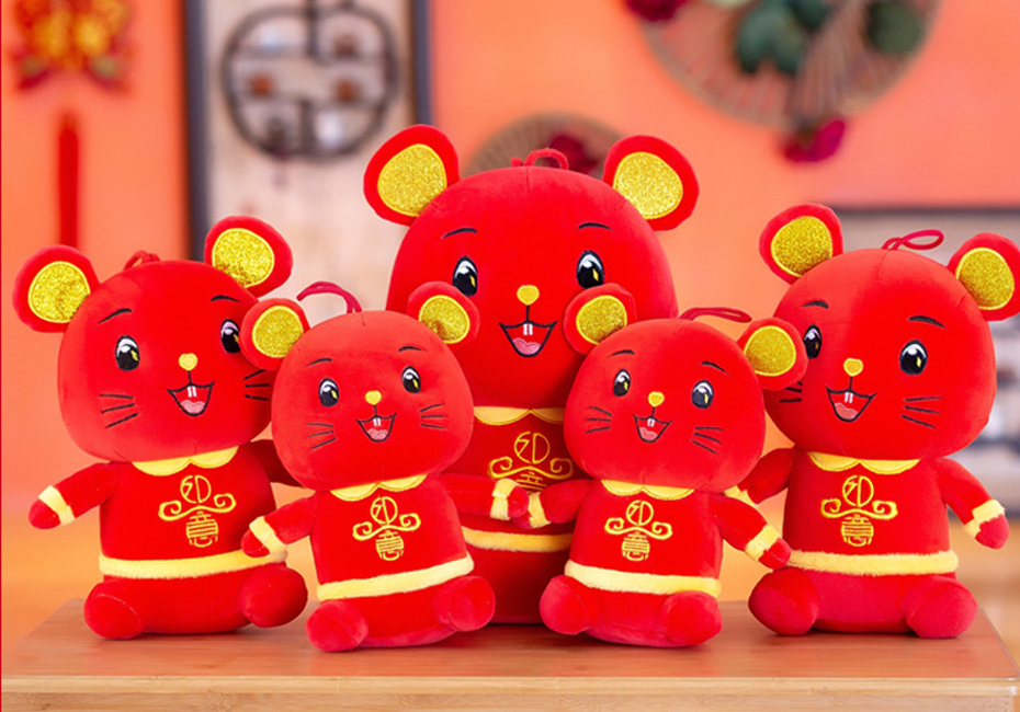 新年福利禮品—鼠年公仔