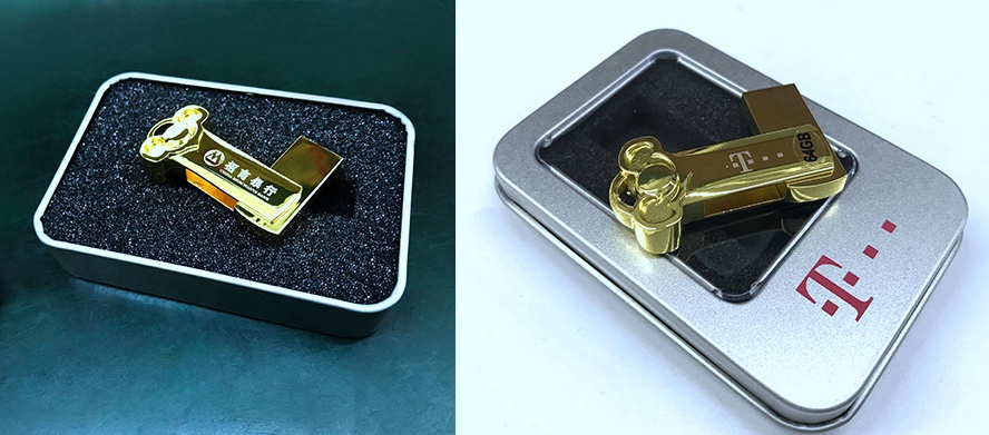 商務(wù)禮品旋轉(zhuǎn)U盤