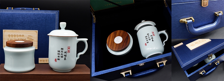 高端客戶禮品茶罐套裝