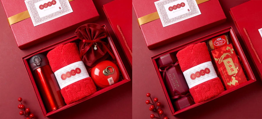 公司年會(huì)隨手禮保溫杯毛巾套裝