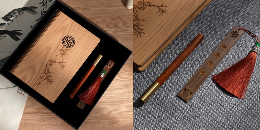 校園禮品筆記本書簽套裝