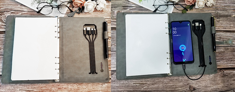 帶充電寶的筆記本