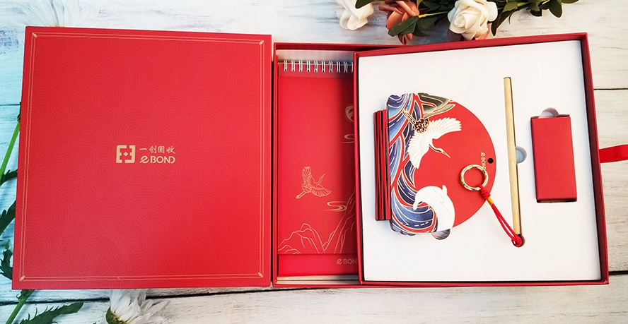 新春年會禮品書燈套裝