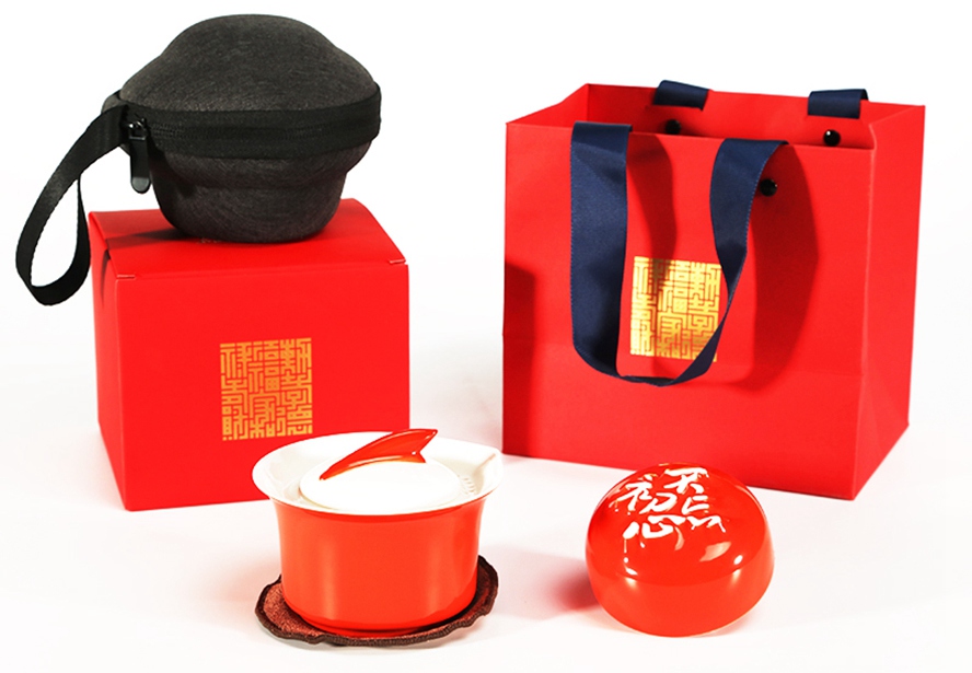 開門紅禮品便攜式茶具