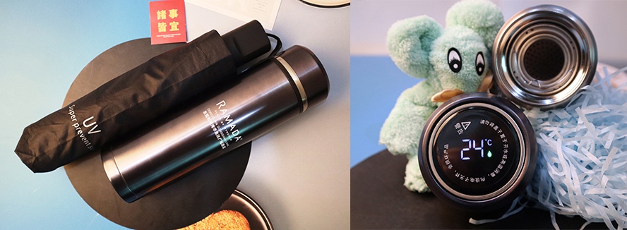 公司禮品定制保溫杯雨傘套裝