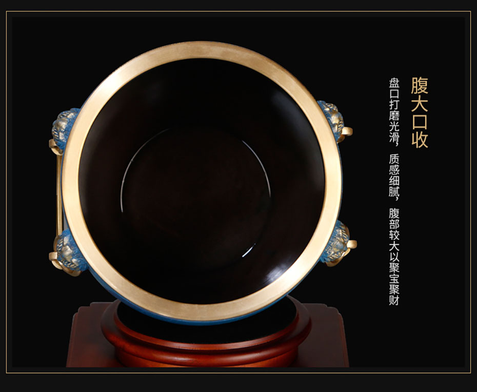 中禮集-純銅聚寶盆