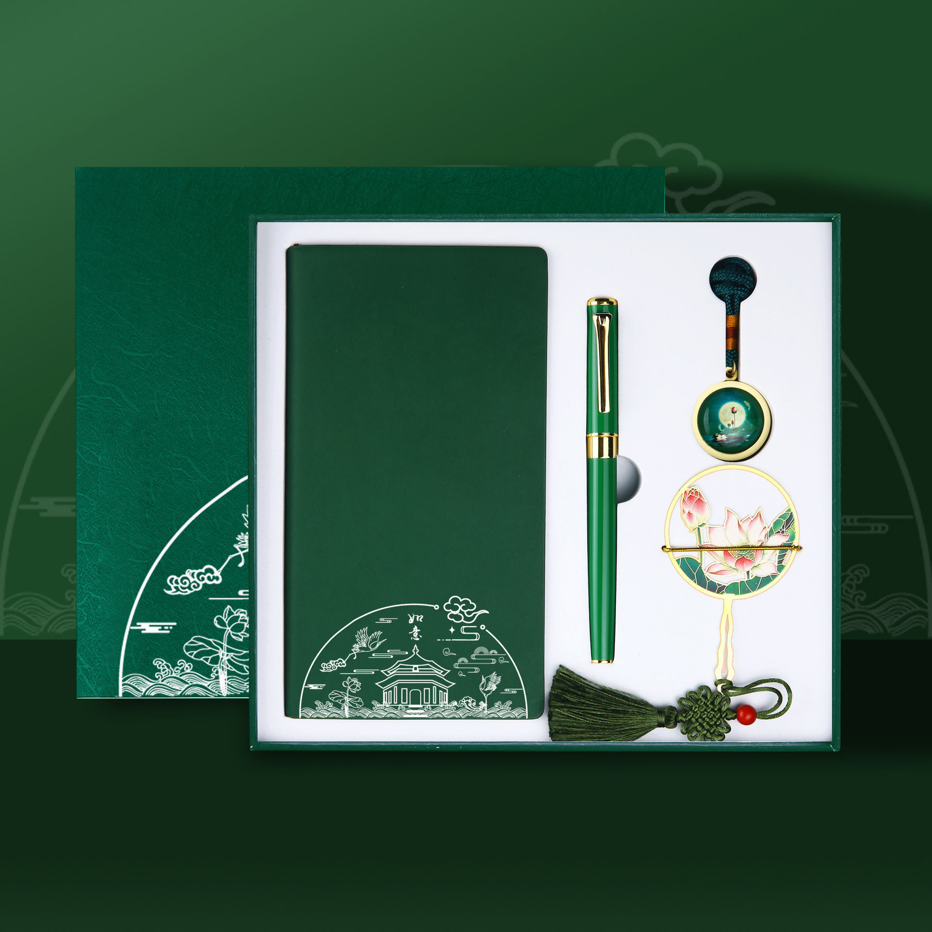 荷花禮品套裝|國潮禮品 荷花禮品套裝|國潮禮品