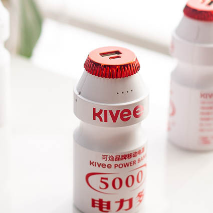 迷你便攜5000毫安移動電源 益力多造型充電寶 活動創(chuàng)意禮品