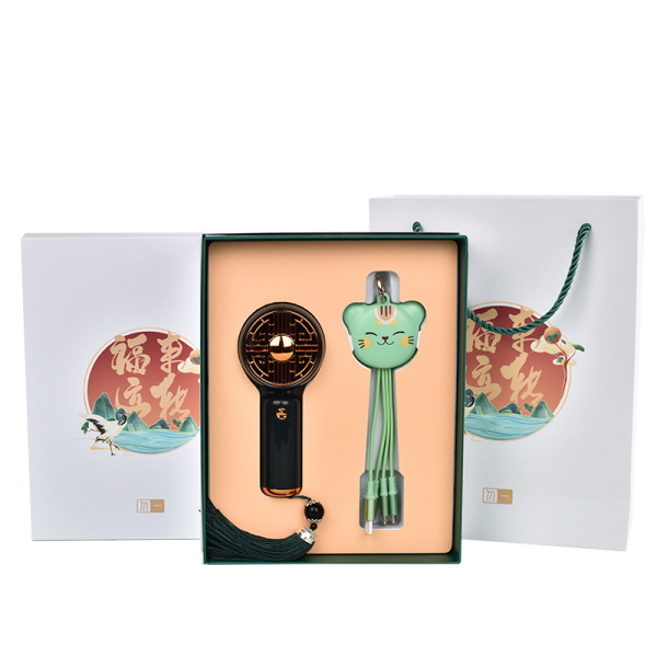 小風(fēng)扇+招財(cái)貓數(shù)據(jù)線 商務(wù)禮品送什么