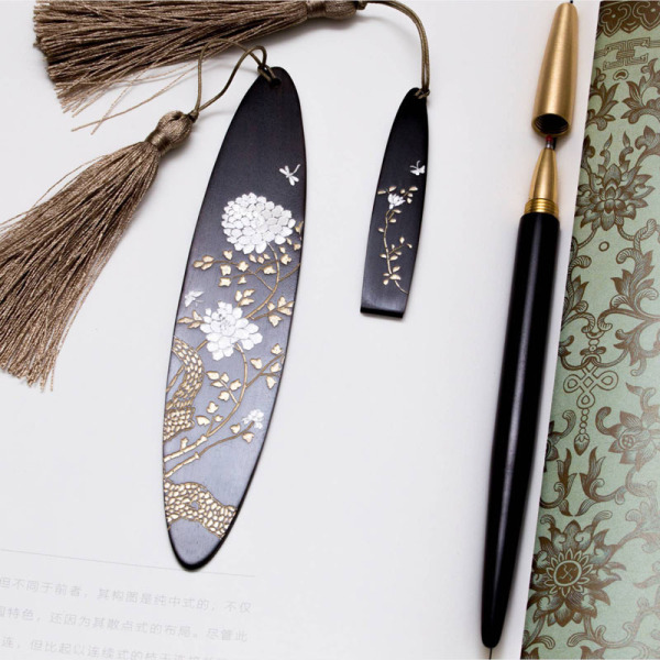 中國風特色伴手禮三件套 書簽+16GU盤+簽字筆 創(chuàng)意文具禮盒