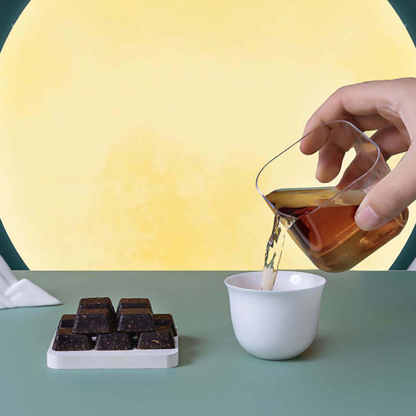 2022創(chuàng)意國(guó)潮中秋禮盒 桃山皮正山小種麻薯奶黃流心2+桃山皮龍井麻薯抹茶流心2+赤壁磚茶10泡+花燈材料包1 中秋員工禮品