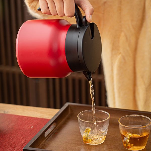 2023新年?duì)F茶壺組合 燜茶壺+玻璃茶杯+白茶龍珠+奉茶托+春節(jié)禮包 年會(huì)禮品3