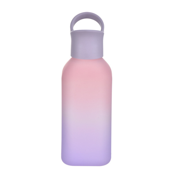 漸變磨砂幻彩塑料杯1500ml 外運(yùn)動水壺 三八節(jié)伴手禮
