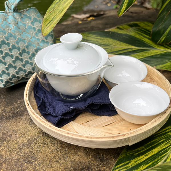 【粽要心意】2023原創(chuàng)端午禮盒 竹編抱抱桶+茶具套裝+扇子+茶巾＋艾草香膏+粽子 員工伴手禮品5