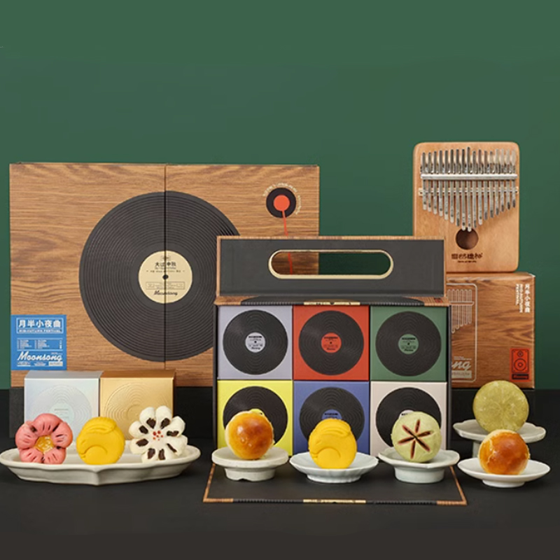 【月半小夜曲】2024中秋唱片機(jī)禮盒|創(chuàng)意中秋禮盒 【月半小夜曲】2024中秋唱片機(jī)禮盒|創(chuàng)意中秋禮盒
