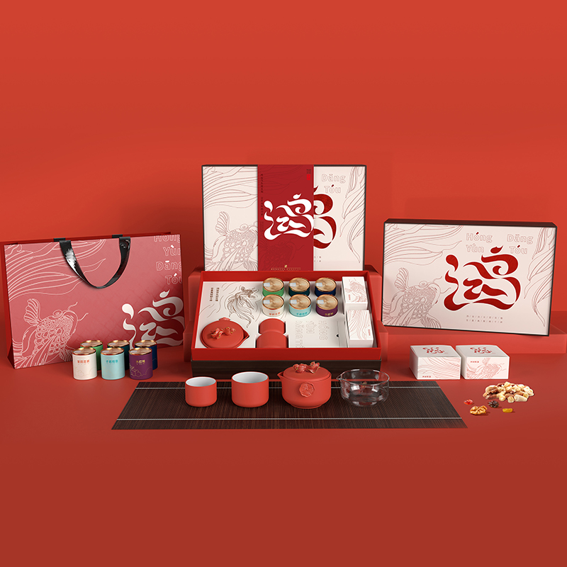 【鴻運當頭】新年節(jié)日茶禮套裝 【鴻運當頭】新年節(jié)日茶禮套裝
