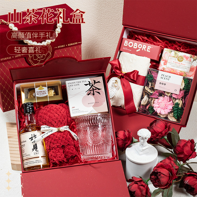 山茶花絲絨伴手禮套裝 |女神節(jié)禮品定制 山茶花絲絨伴手禮套裝 |女神節(jié)禮品定制