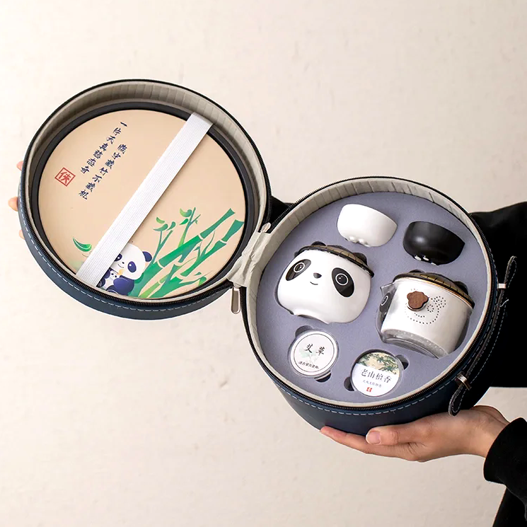 熊貓茶具套裝|銀行大客戶禮品 熊貓茶具套裝|銀行大客戶禮品