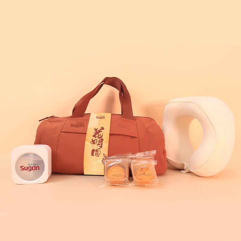中秋禮品定制|手提包+加濕器+u枕（中科曙光）